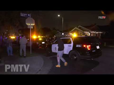 Large Group Disturbance Promps Officer Needs Help Call | South LA