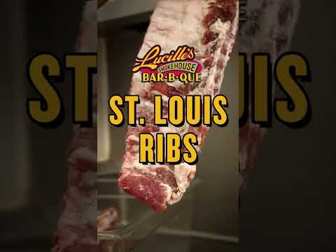 Veja como suas costelas favoritas de St. Louis são feitas no Lucille's BBQ