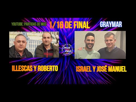 I I SÚPER 10. José Illescas y Roberto G. vs Israel Martínez y José Manuel Solera. 1/16 de final.