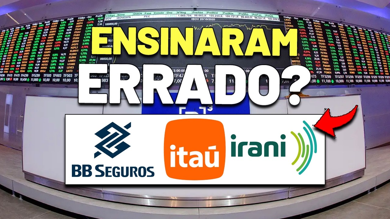 🚨BOLSA DE VALORES NÃO É NADA DISSO | AÇÕES DE DIVIDENDOS, RENDA FIXA, TESOURO IPCA e mais