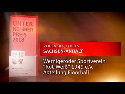 Wir sind Verein des Jahres! - Wernigeröder Sportverein Rot-Weiß 1949 e.V.