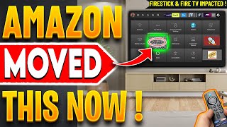 🔴New Firestick Update - Look At What They Moved ! 😡