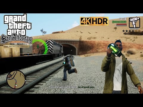 GTA San Andreas Remastered PC Gameplay 4K Part 45 Green Goo I Definitive Edition