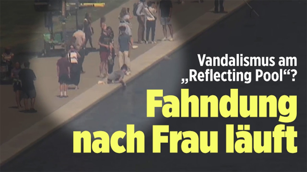 Trump wütet über Algenwachstum im Relfecting Pool: „Die Vandalen haben ihn heimgesucht!“
