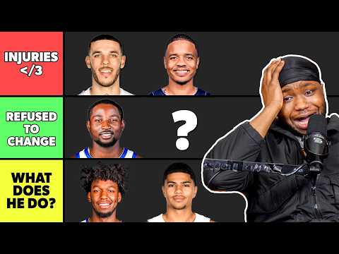 Tier Listing The Biggest NBA Draft Busts