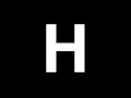 Arial Letter H