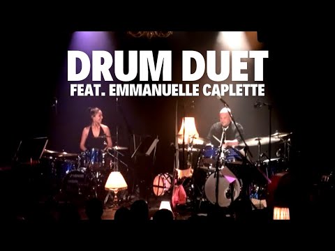 Drum Duet (Conversation With 2 Stools) - Genesis (Martin Levac Cover feat.  Emmanuelle Caplette)