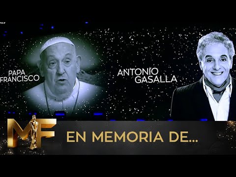 Un momento para recordar a los que ya no están - Martín Fierro 2025