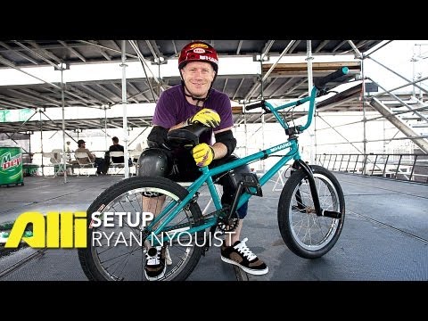 Ryan Nyquist Bike Check - Alli BMX Setup