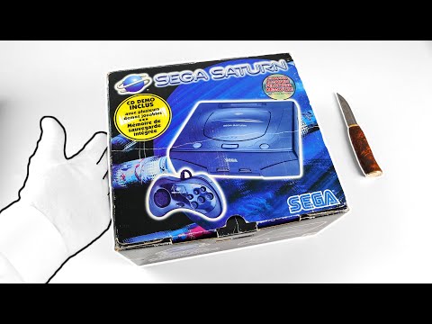 Sega Saturn Console Unboxing