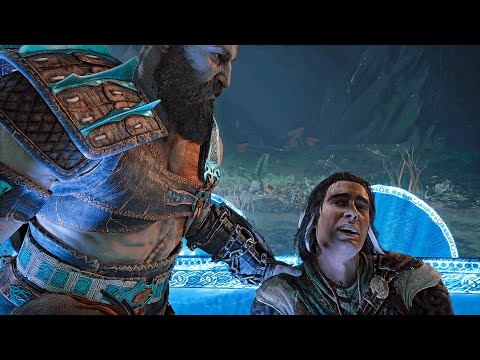 Kratos Saves Freya's Brother (Freyr) Scene - God Of War Ragnarok [4K 60FPS HDR]