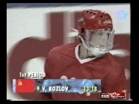 1991 USSR - Finland 9-6 Swedish hockey games, full match