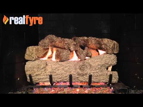 Peterson Royal English Oak Gas Logs Demonstration Video