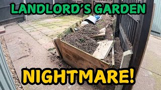 Neglected Rental Garden Makeover – Skip Full of Soil &amp; a Fresh New Look!
