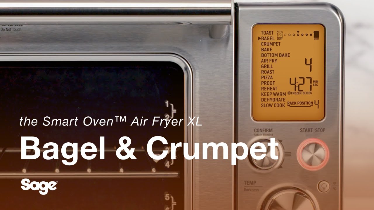 Preset Cooking Functions - Bagel & Crumpet