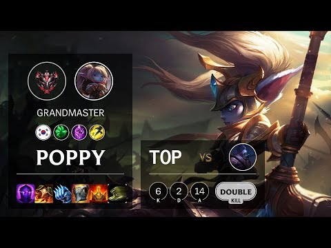 Poppy Top vs Jax - KR Grandmaster Patch 10.4