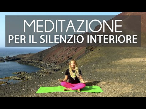 Meditazione guidata per il silenzio interiore |  Rilassamento immediato, pace e tranquillità mentale