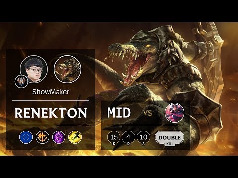 Renekton Mid vs Irelia - EUW Challenger Patch 9.20