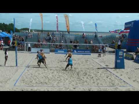 Beach Volleyball. Estonia. Klagenfurt. Slovenia.