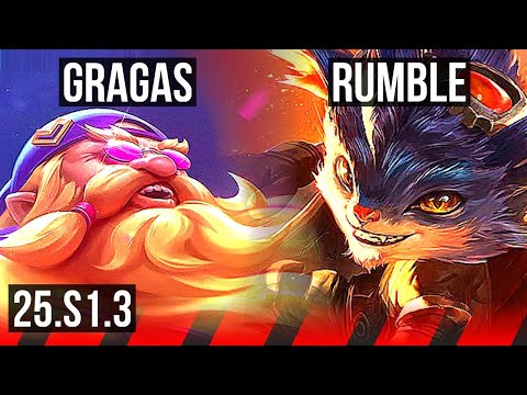 GRAGAS vs RUMBLE (TOP) | KR Master | 25.S1.3