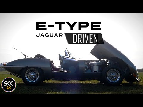 JAGUAR E-TYPE S1 Series 1 Open Two Seater OTS 1967 | 4K | Drive in top gear engine sound | SCC TV