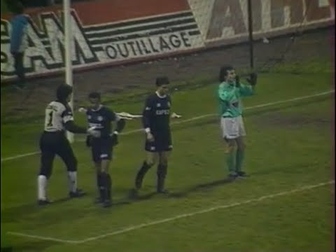 ASSE 1-0 Bordeaux - 25e journée de D1 1988-1989