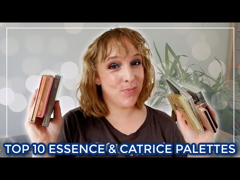TOP 10 ESSENCE & CATRICE PALETTES // My favorite Essence & Catrice eyeshadow palettes
