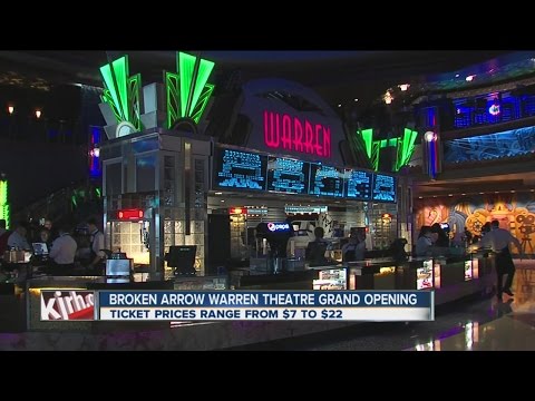 Warren Theater Broken Arrow Menu