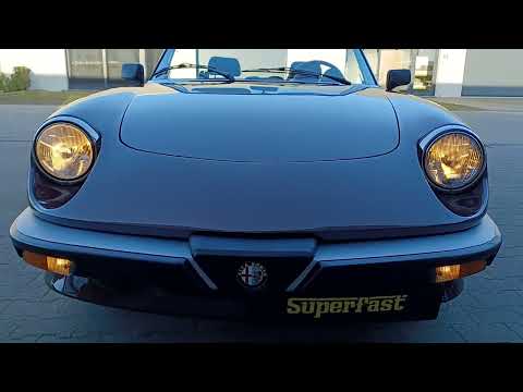 1986 Alfa Romeo Spider 2.0
