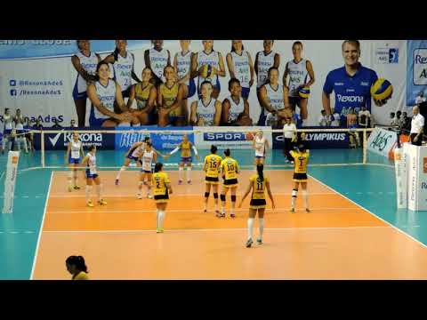Campeonato Feminino de Vôlei 2015 / 2016 - Rexona-Ades x Rio do Sul