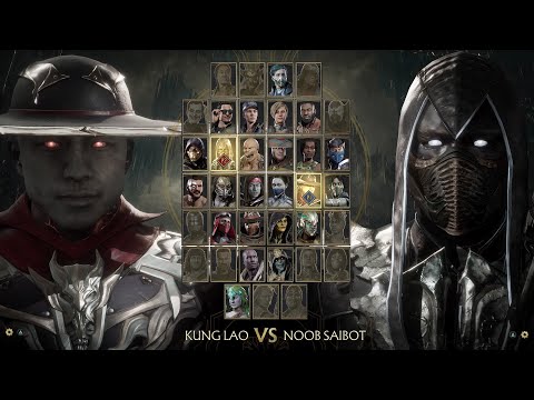 Mortal Kombat 11 - kung lao vs noob saibot - hard