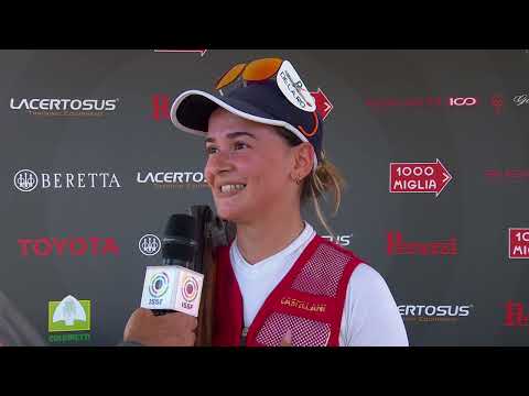 Interview R. P. KAYA (TUR) Bronze Medal - Trap Women - 2023 Lonato (ITA) - ISSF World Cup Shotgun