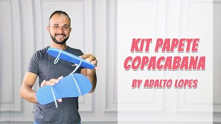 Kit Papete Copacabana Azul Marinho - by Adalto Lopes