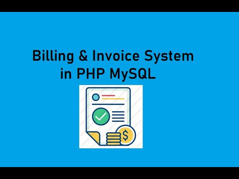 Billing & Invoicing System in PHP MySQL Free Code