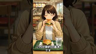 ファーストフードでお水をもらおう｜ドリンク代を節約する小さな工夫