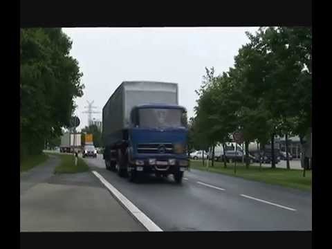 Klassischer Autohof Lohne 2014 mit MAN F8 Mercedes NG Scania 141 111 Volvo F12 Mercedes LP- Oldi LKW