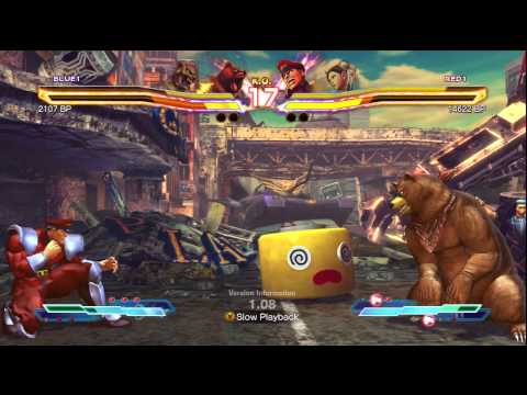 PkmnTrainerSteve (King/Kuma) vs. Happy Medicine (M.Bison/Chun-Li) SFxT 2013 XBL Match