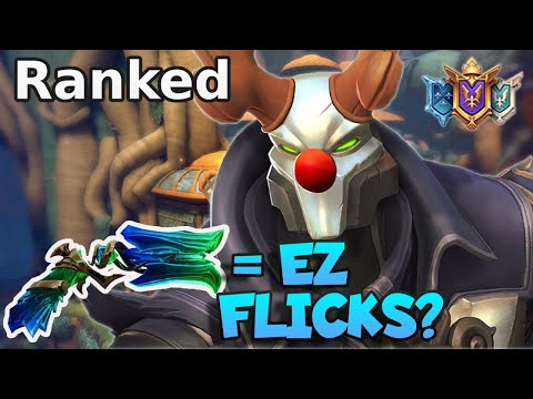 When the Weapon Skin Carries You (Dark Stalker) ANDROXUS Paladins Ranked