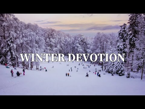 Winter Devotion I 6hr Peaceful Piano Hymns & Bible Verses