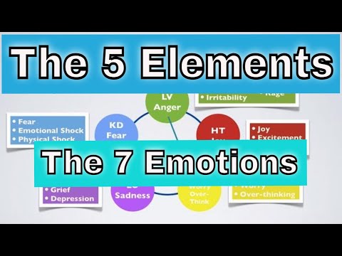 The 7 Emotions and the 5 Element Theory
