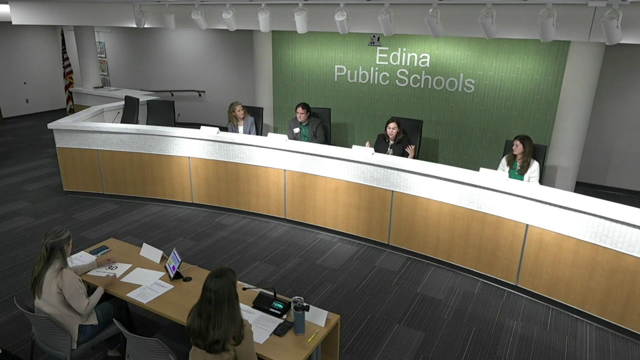 Edina Public Schools - Parent Leadership Council - School Board Candidate Forum