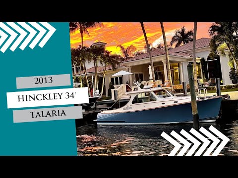 Hinckley Talaria 34 video