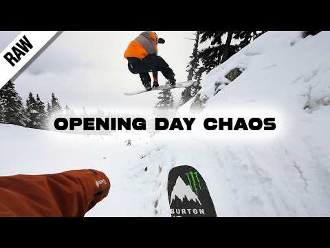 Only ONE run for Whistler Blackcomb Opening Day? RAW POV