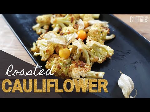 How To Make Simple Roasted Cauliflower | Easy and Vegan Recipe