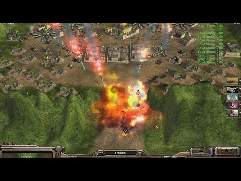 GLA Demolition - Command & Conquer Generals Zero Hour - 1 vs 7 HARD Gameplay