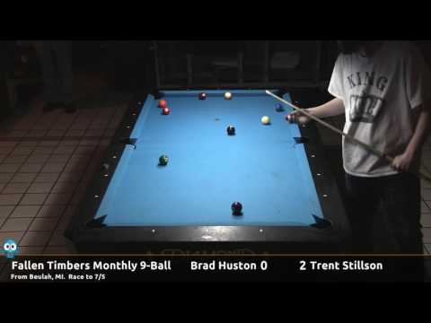 Brad Huston vs. Trent Stillson - 2016-12-03 Fallen Timbers monthly 9-ball
