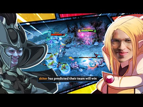 This is Topson's answer to skiter's Phantom Assasin in ranked...