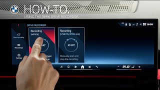 BMW How to Use the BMW Drive Recorder | BMW How-To