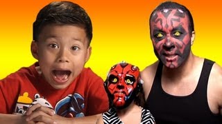 DARTH MAUL scares EVAN from EvanTubeHD!!!