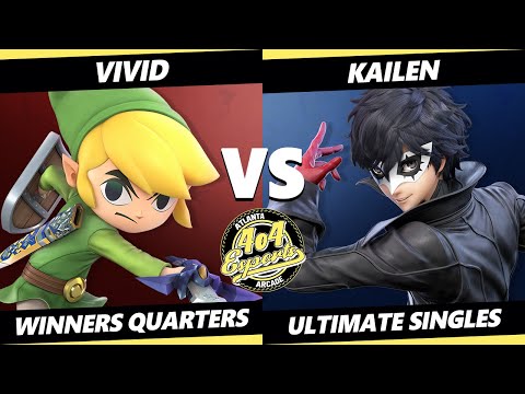 4o4 Smash Night 63 Winners Quarters - Vivid (Toon Link) Vs. Kailen (Joker) SSBU Ultimate Tournament